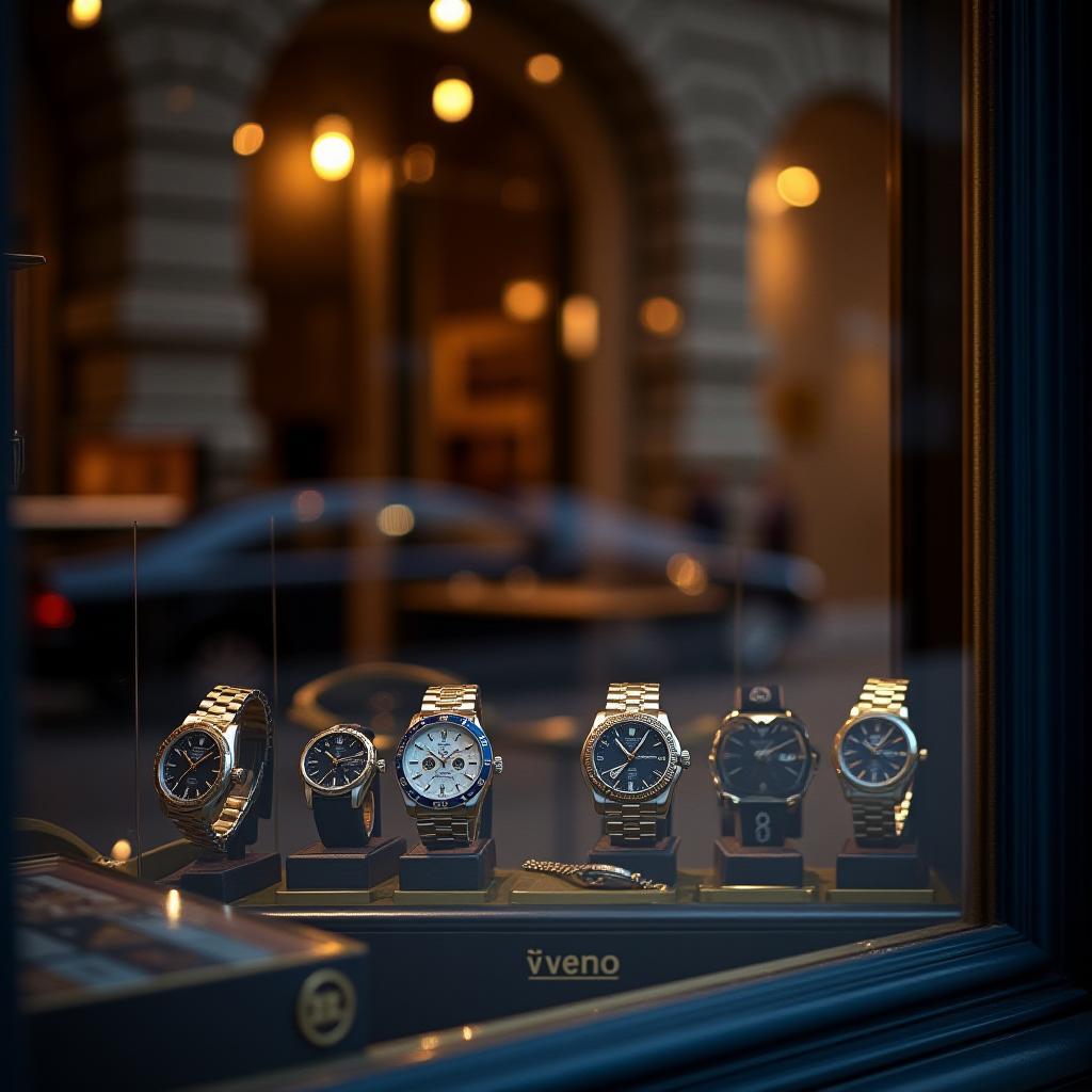 Relojes de lujo en nuestro escaparate de Madrid